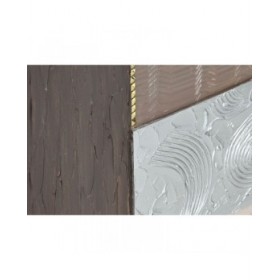 Quadro Home ESPRIT Marrone Beige polistirene Tela Moderno Città 152 x 5 x 52 cm (2 Unità)