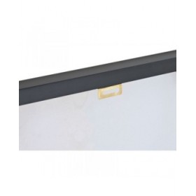 Quadro Home ESPRIT Azzurro Dorato polistirene Tela Moderno Laccato 62 x 4 x 92 cm (2 Unità)