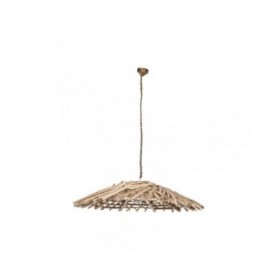 Lampadario Home ESPRIT Naturale Legno Legno di eucalipto 50 W 100 x 100 x 18 cm