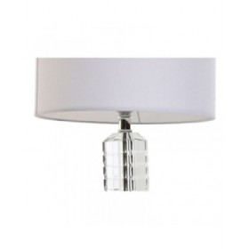 Lampada da tavolo Home ESPRIT Bianco Cristallo 50 W 220 V 25 x 25 x 42 cm