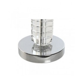 Lampada da tavolo Home ESPRIT Bianco Cristallo 50 W 220 V 25 x 25 x 42 cm