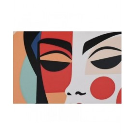 Quadro Home ESPRIT Astratto Moderno 80 x 3,5 x 80 cm (2 Unità)