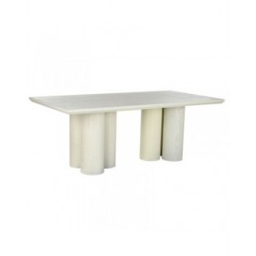 Tavolo da Pranzo Home ESPRIT Granito Legno MDF 200 x 100 x 76 cm