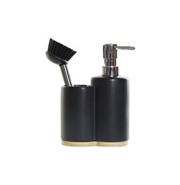 Cestino Multiuso Confortime Nero 23 x 23 x 8 cm (6 Unità)