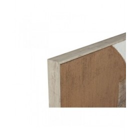 Quadro Home ESPRIT Marrone Nero Astratto Città 82 x 4,5 x 102 cm (2 Unità)