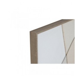 Quadro Home ESPRIT Marrone Beige Astratto Città 82 x 3,8 x 102 cm (2 Unità)