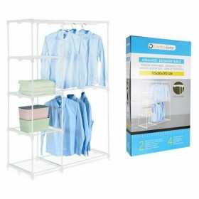 Armadio Smontabile Confortime Metallo 115 x 50 x 170 cm