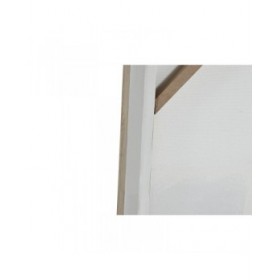 Quadro Home ESPRIT Bianco Nero Astratto Moderno 82 x 3,8 x 102 cm (2 Unità)