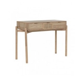 Console Home ESPRIT Rattan Abete 108 x 40 x 77 cm