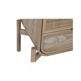 Cassettiera Home ESPRIT Rattan Abete Tropicale 52 x 35 x 100 cm