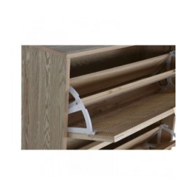 Scarpiera Home ESPRIT Naturale Tropicale 76 x 29 x 100 cm