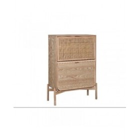 Scarpiera Home ESPRIT Naturale Tropicale 76 x 29 x 100 cm