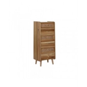 Cassettiera Home ESPRIT Marrone Acacia Legno MDF 40 x 30 x 104,5 cm