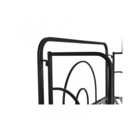 Scaffale Home ESPRIT Nero Metallo 60 x 27 x 160 cm