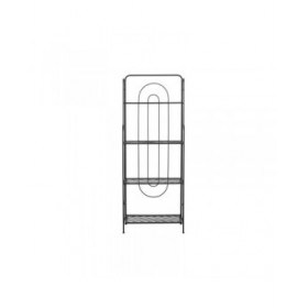 Scaffale Home ESPRIT Nero Metallo 60 x 27 x 160 cm