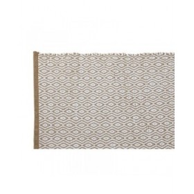 Tappeto Home ESPRIT Bianco Naturale 120 x 1 x 180 cm