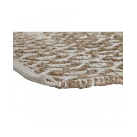 Tappeto Home ESPRIT Bianco Marrone Boho 160 x 230 cm