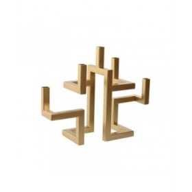 Candelabro Home ESPRIT Dorato Metallo Moderno 38 x 12 x 29 cm