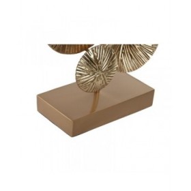 Statua Decorativa Home ESPRIT Dorato Cerchi 20 x 7,6 x 47 cm