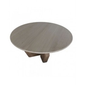 Tavolino da Caffè Home ESPRIT Marrone Beige 91 x 91 x 40 cm