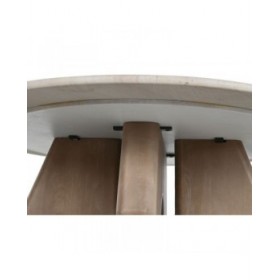 Tavolino da Caffè Home ESPRIT Marrone Beige 91 x 91 x 40 cm