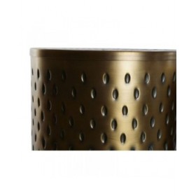 Set di 2 tavoli Home ESPRIT Dorato Metallo 43 x 43 x 54 cm