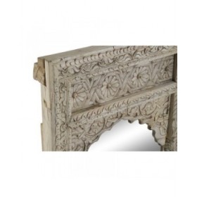Specchio da parete Home ESPRIT Naturale 60 x 10 x 85 cm