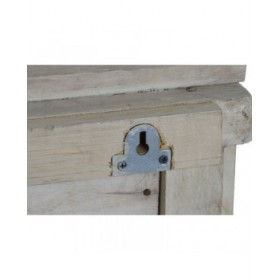 Specchio da parete Home ESPRIT Naturale 60 x 10 x 85 cm