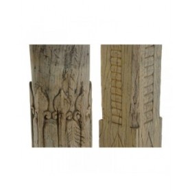 Statua Decorativa Home ESPRIT Marrone Colonna 30 x 30 x 75 cm