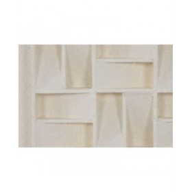 Quadro Home ESPRIT Beige Geometrico Moderno 60 x 7 x 60 cm (2 Unità)