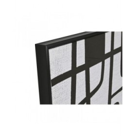 Quadro Home ESPRIT Bianco Nero Moderno 103 x 4,5 x 143 cm (2 Unità)
