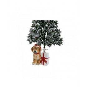 Base Home ESPRIT Magnesio 33,5 x 33 x 43 cm Albero di Natale