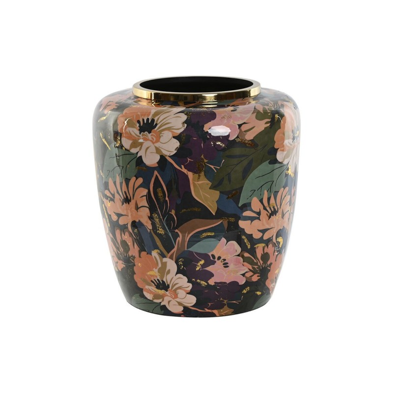 Vaso Home ESPRIT Multicolore Metallo 33 x 33 x 35 cm