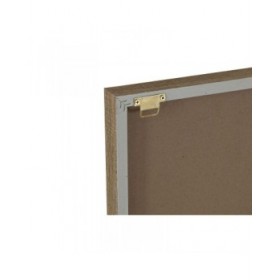 Quadro Home ESPRIT Rosso Verde Coloniale Dorato Giungla 45 x 2,5 x 60 cm (2 Unità)