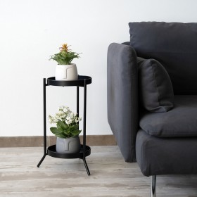 Supporto per Vaso Vinthera Moa Acciaio 26 x 51 cm