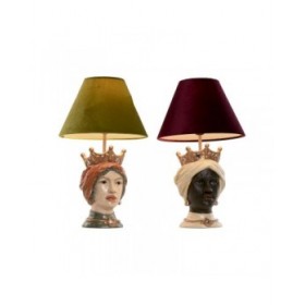 Lampada da tavolo Home ESPRIT Multicolore Resina 26 x 26 x 43 cm (2 Unità)