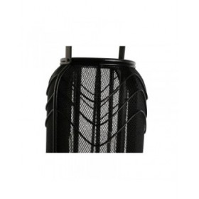 Portacandele Home ESPRIT Nero Metallo 21,5 x 21,5 x 43,5 cm