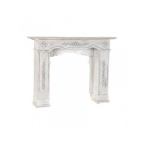 Cornici camini Home ESPRIT Abete 88 cm 130 x 29,5 x 98 cm