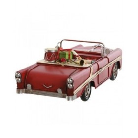 Decorazione Natalizia Home ESPRIT Rosso Verde 37 x 15,5 x 12 cm (2 Unità)