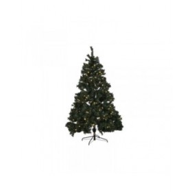 Albero di Natale Home ESPRIT Verde PVC Metallo 132 x 132 x 210 cm