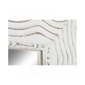 Specchio da parete Home ESPRIT Bianco Decapaggio Scandi 89 x 2,5 x 178 cm