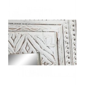 Specchio da parete Home ESPRIT Bianco Indiano Decapaggio 87 x 4 x 175 cm