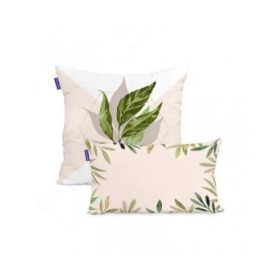 Set di copricuscini HappyFriday Monterosso Multicolore 2 Pezzi