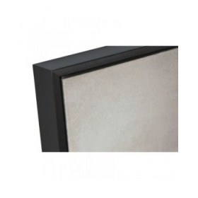 Quadro Home ESPRIT Nero Beige Dorato Velluto Cappello Moderno (2 Unità)