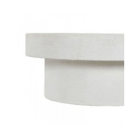 Tavolino da Caffè Home ESPRIT Bianco 79 x 79 x 35 cm
