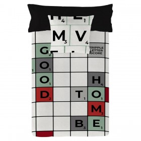 Copripiumino Naturals Scrabble Osimano 260 x 220 cm