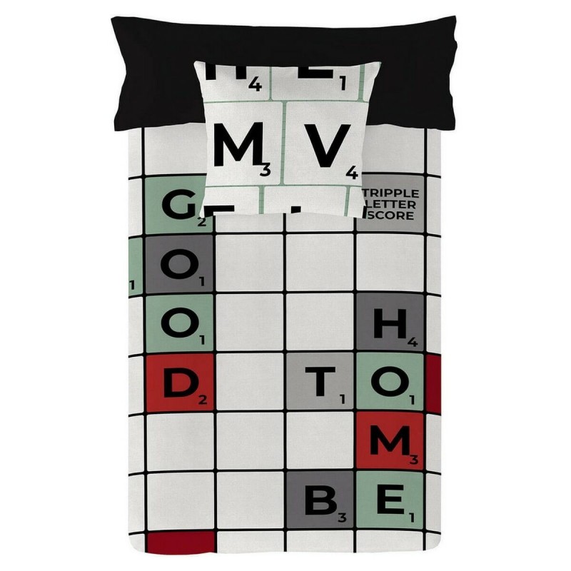 Copripiumino Naturals Scrabble Osimano 260 x 220 cm