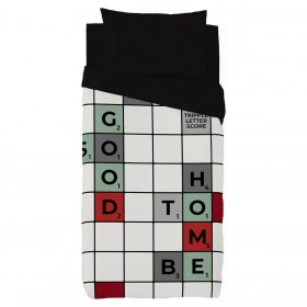 Copripiumino Naturals Scrabble Osimano 260 x 220 cm