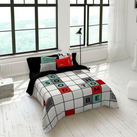 Copripiumino Naturals Scrabble Osimano 260 x 220 cm