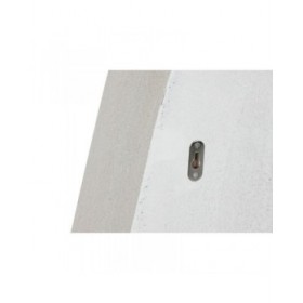 Scaffale Home ESPRIT Bianco Legno MDF 100 x 18 x 100 cm Da muro